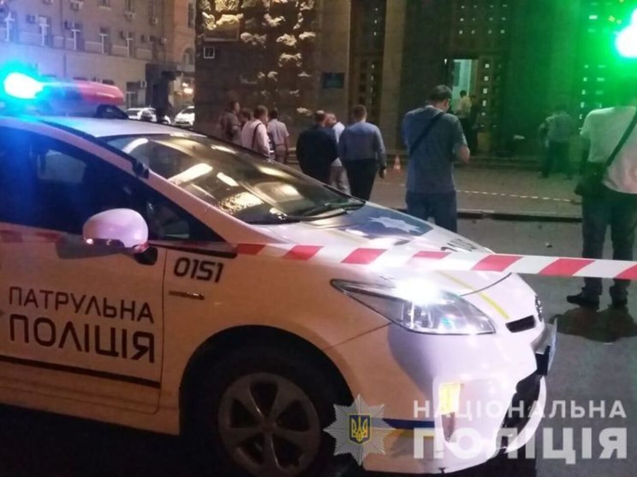 У ніч на 20 серпня в Харкові біля центрального входу до міської ради сталася стрілянина