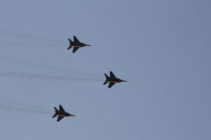 Репетиция парада проходила 20 августа