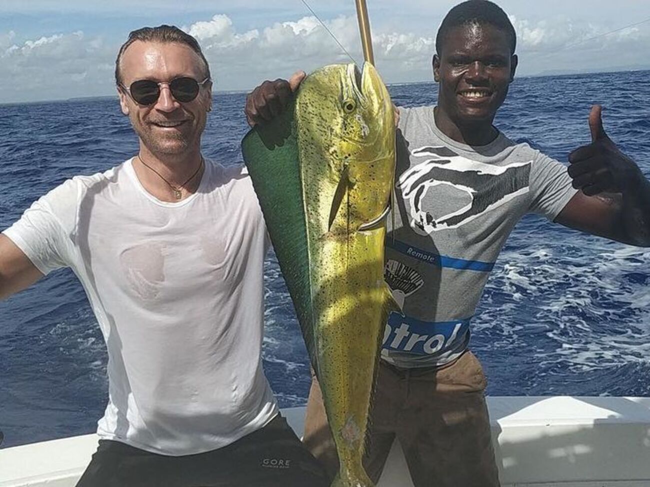 Винник: Не зміг відмовити собі в задоволенні порибалити в Атлантичному океані