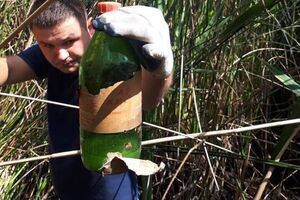 Гандзюк облили серной кислотой из бутылки