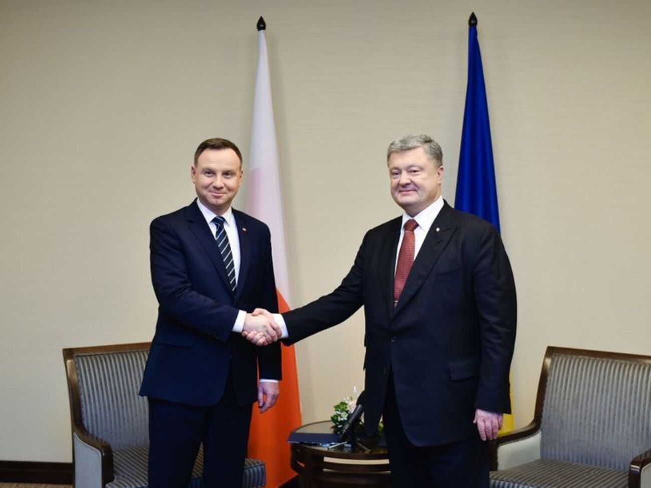 Привітання Дуди оприлюднила Адміністрація Президента України