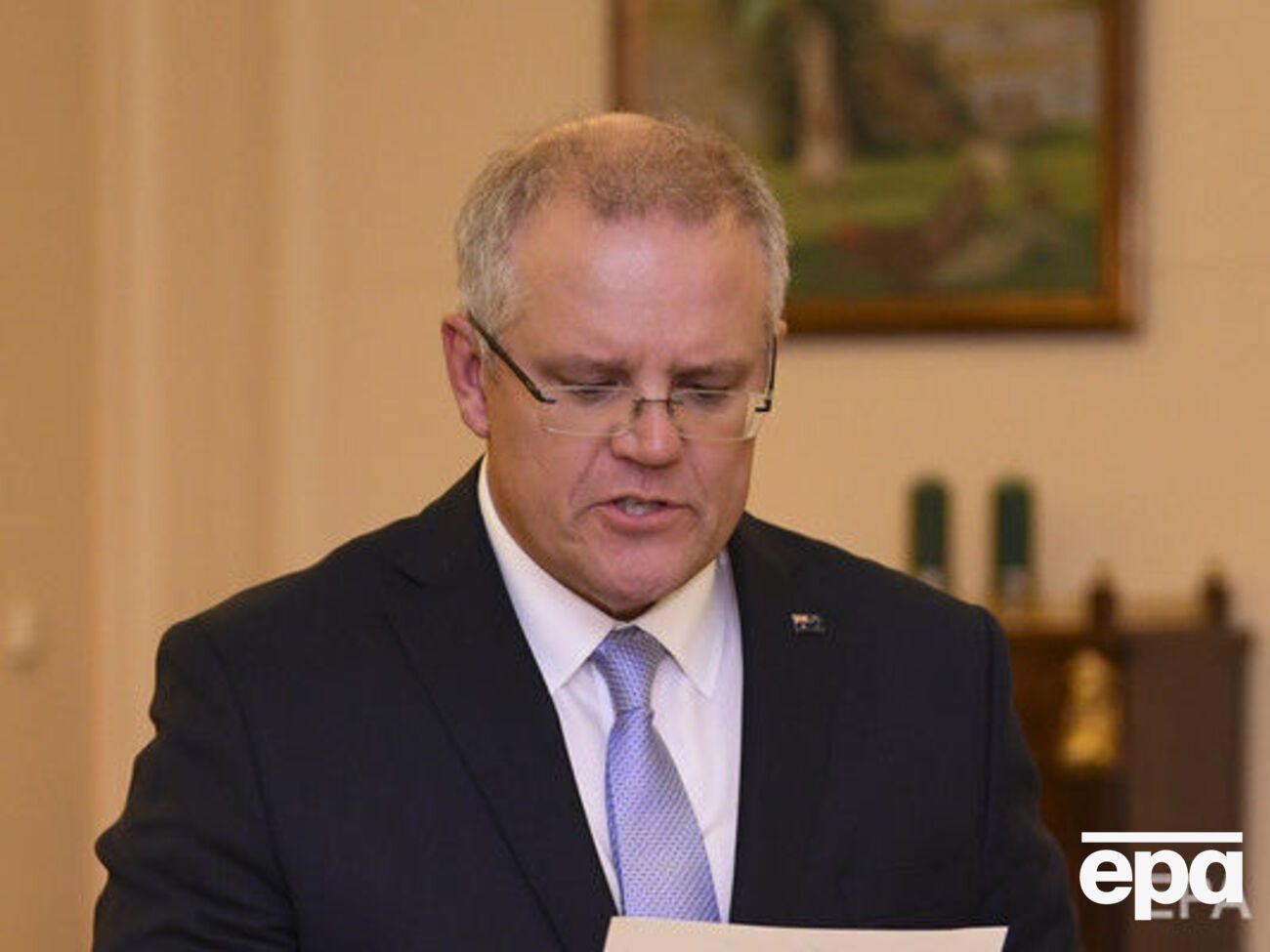 Моррисон уже вступил в должность