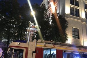 Горит пятый этаж Центробанка РФ