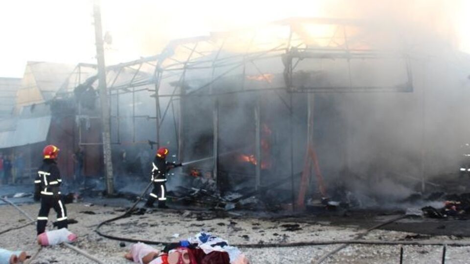 Правоохоронці встановлюють причину пожежі та суму матеріальних збитків