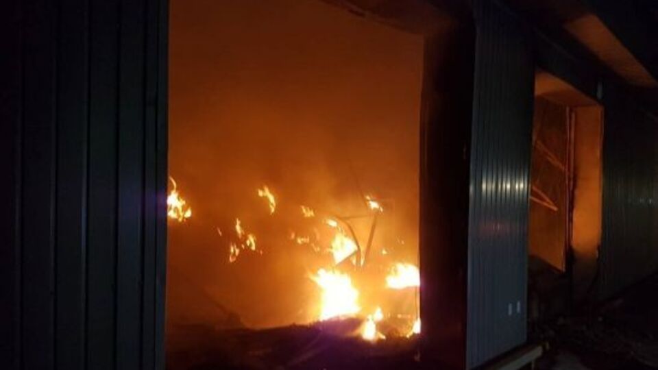 Пожар полностью ликвидировали в 2.40 25 августа
