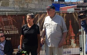 В акции принял участие демонстрант 1968 года Павел Литвинов