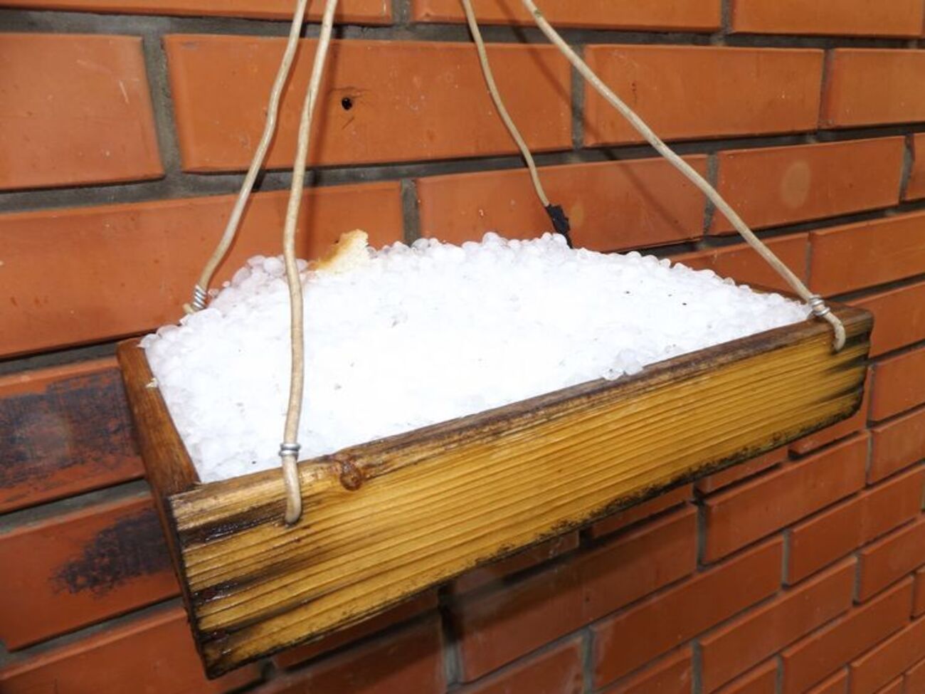 Град пошкодив квіти на туристичному ринку в Яремче