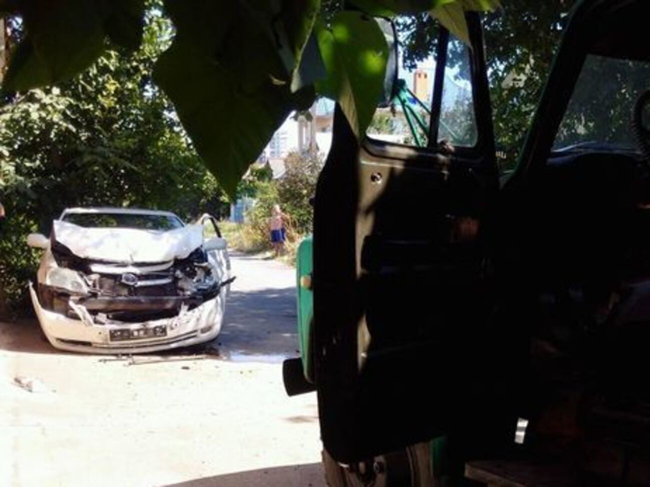2 серпня вантажівка врізалася в автомобіль активістів