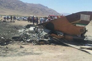 В результате крушения погиб пилот Манучер Фаттахи