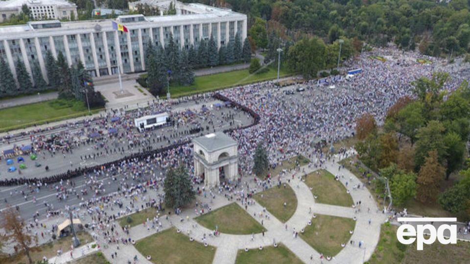 В Кишиневе прошла акция протеста