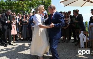 На свадьбе Путин станцевал с Кнайсль