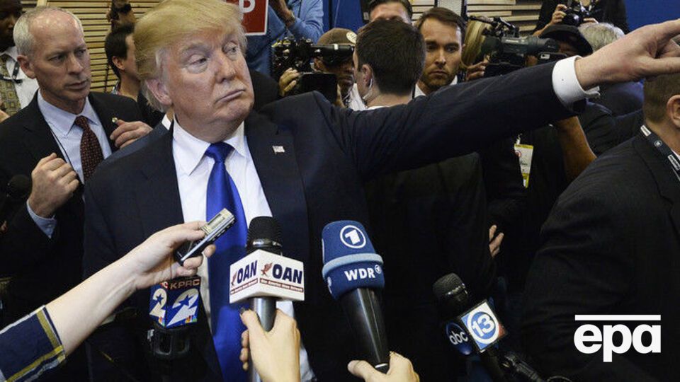 Трамп уважає, що анонімних джерел не буває