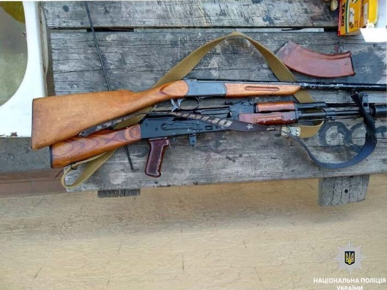 Поліція вилучила зброю