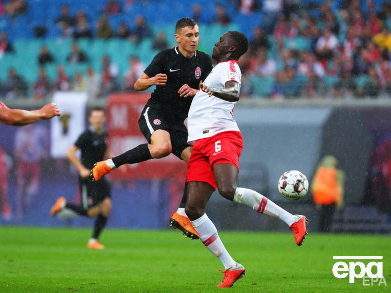 Ответный матч проходил в Лейпциге