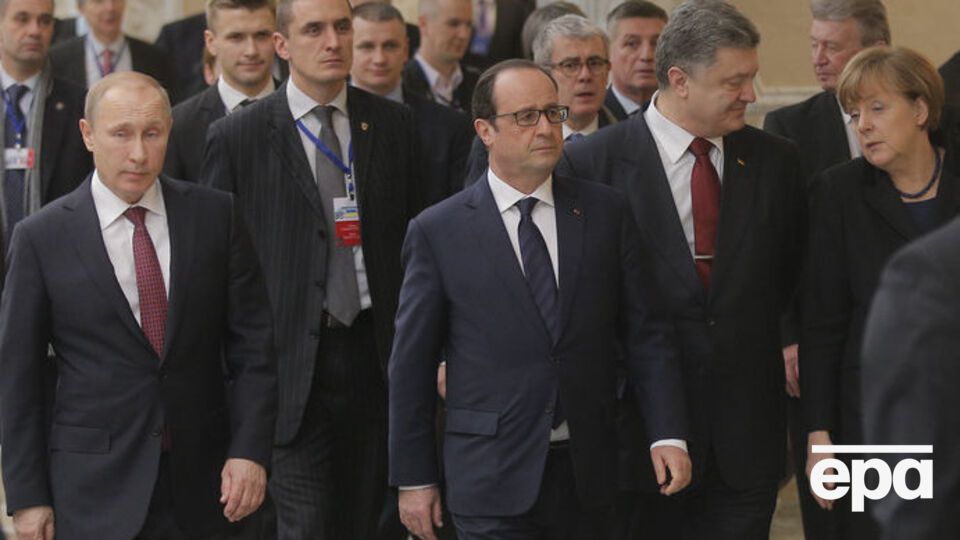 Олланд: Путін так рознервувався, що став погрожувати розчавити війська свого візаві