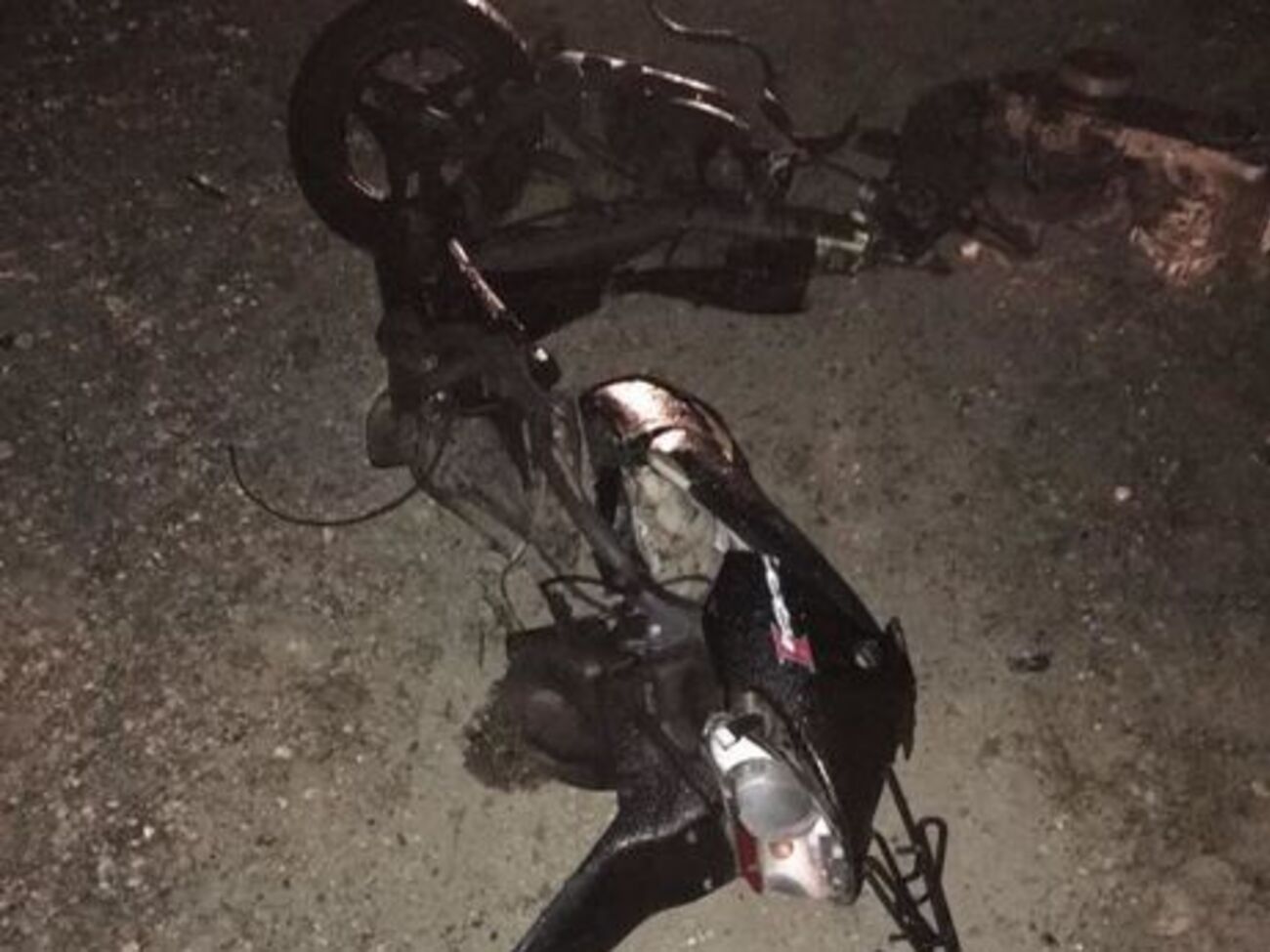 В аварии погибли 18-летний водитель скутера и его 19-летний пассажир