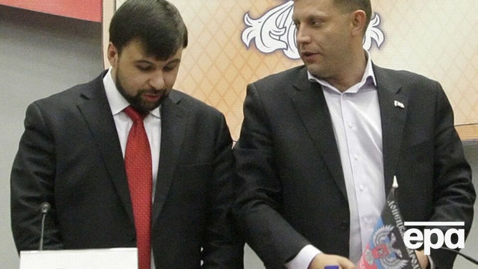 Пушилін (ліворуч) підтвердив загибель Захарченка