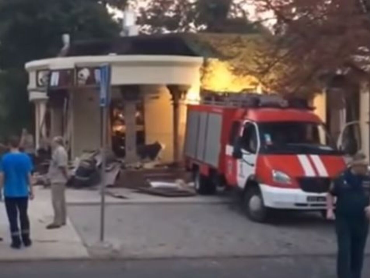 Вибух зруйнував конструкції будівлі