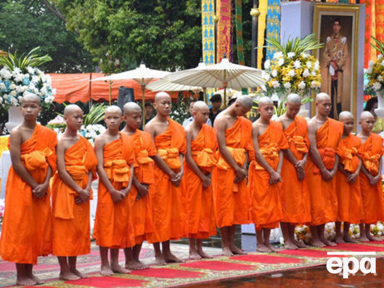 Спасенные из пещеры в Таиланде мальчики провели девять дней в буддийском храме&nbsp;
