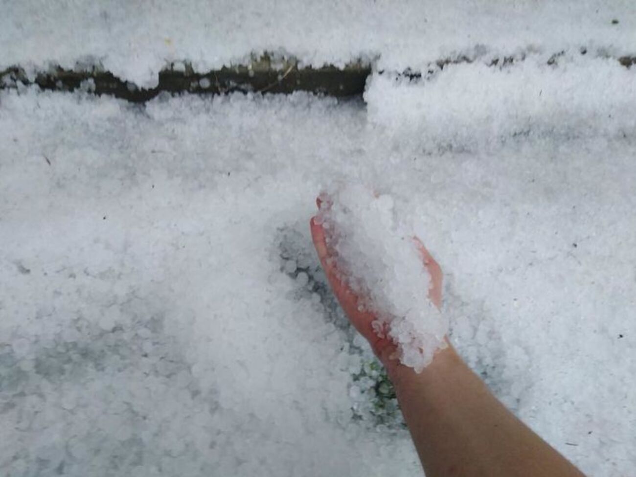 Град выпал в&nbsp;Каменке-Бугской Львовской области