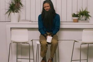 Герой ролика – йети