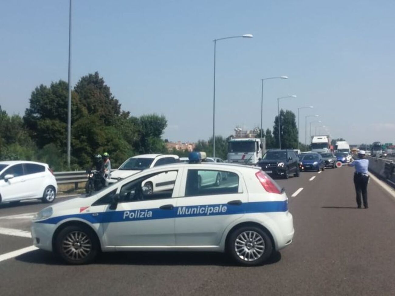 Інцидент стався на кільцевій дорозі