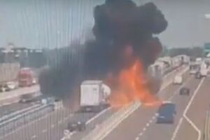 Инцидент произошел на кольцевой дороге Болоньи