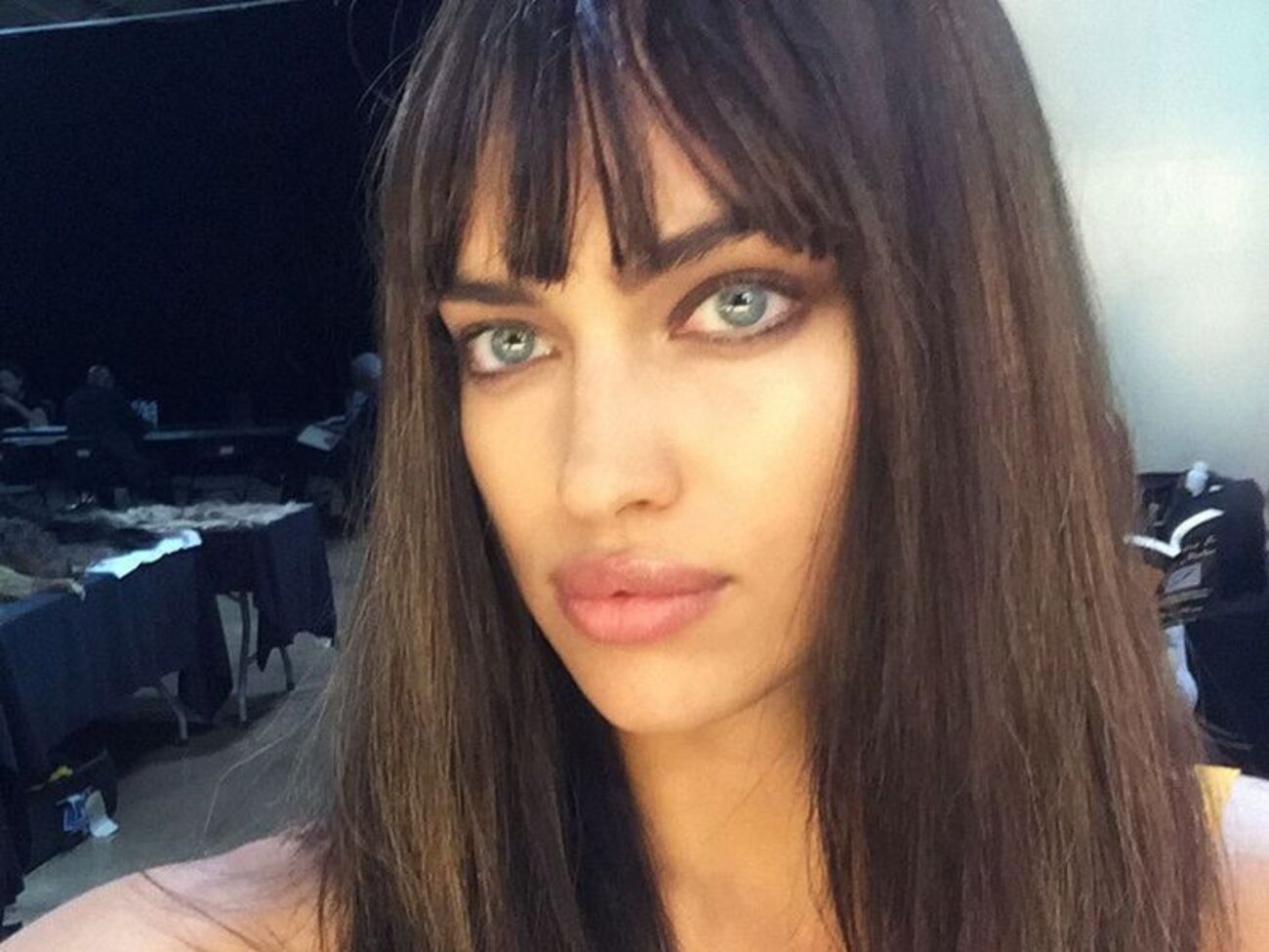 Шейк позувала в білизні