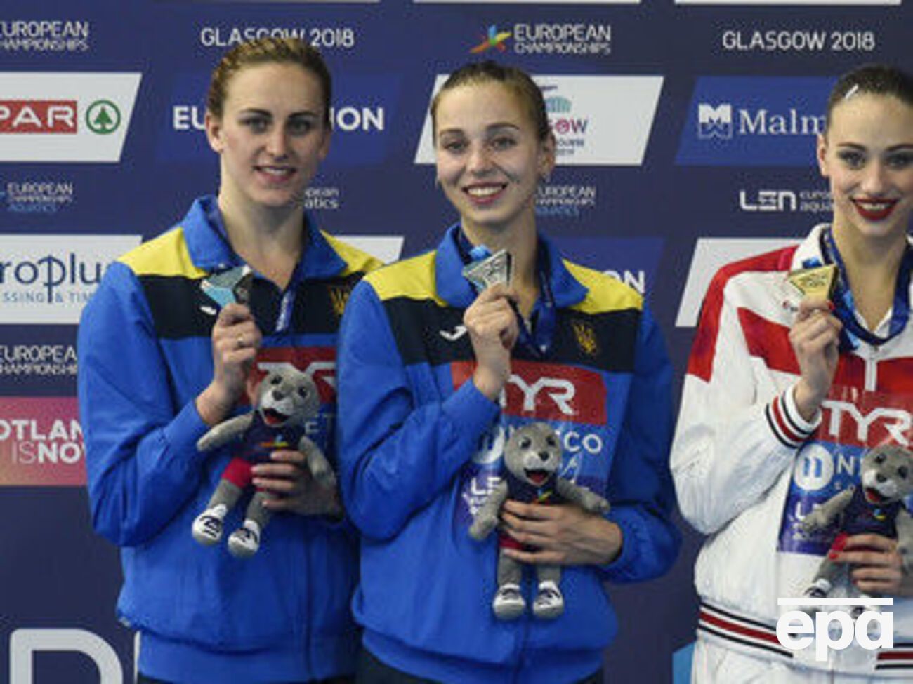 Украинки завоевали серебро