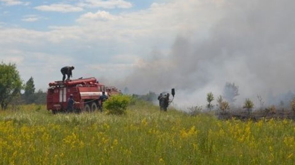 В Украине ожидается высокий уровень пожарной опасности