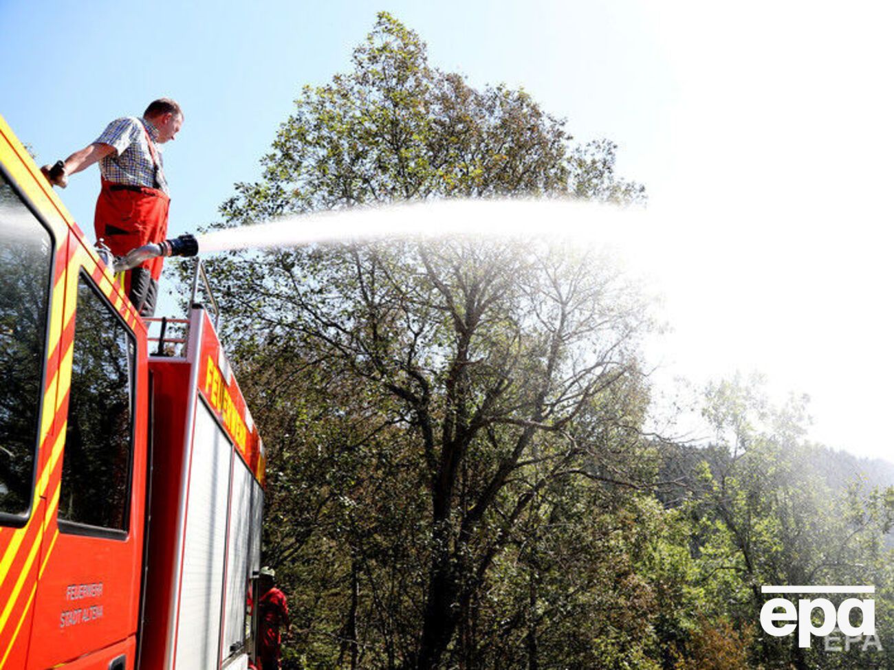 Пожарные ликвидировали возгорание в Зигбурге