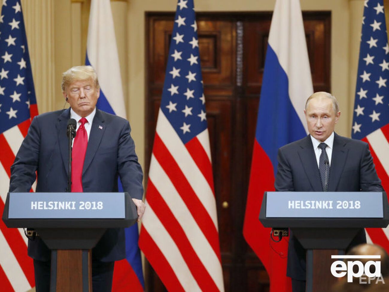 16 июля в Хельсинки Трамп и Путин&nbsp;общались тет-а-тет 2 часа 10 минут