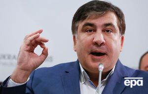 Саакашвілі (на фото) назвав Медведєва "нулем"