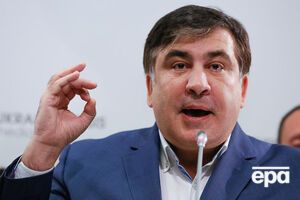 Саакашвілі (на фото) назвав Медведєва "нулем"