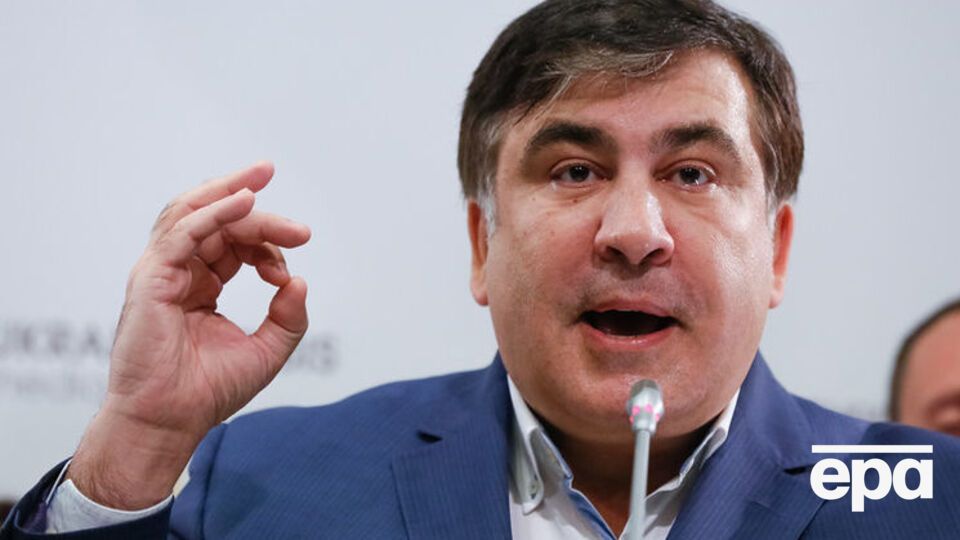 Саакашвілі (на фото) назвав Медведєва "нулем"