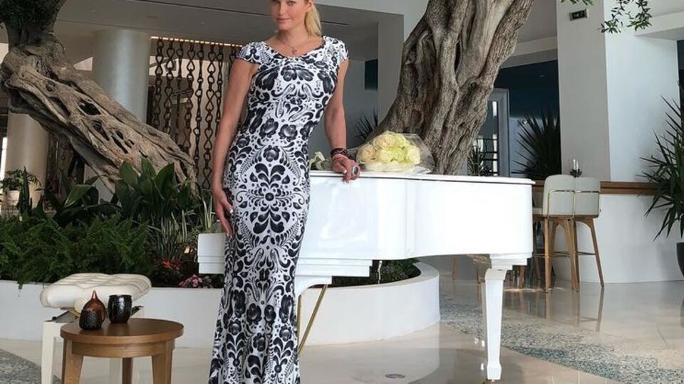 Волочкова: Традиционный шпагат