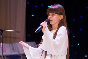 Красновецька займається вокалом із шести років
