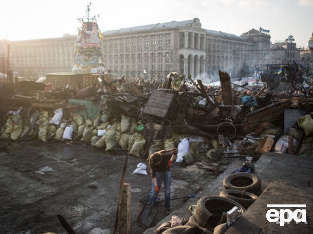 Массовые протесты в Киеве проходили конце 2013-го&nbsp;&ndash; начале 2014 года