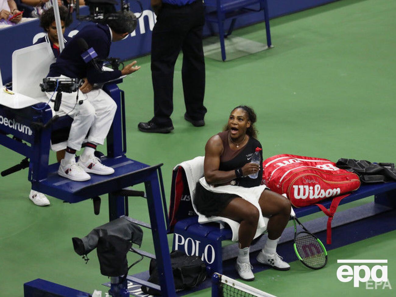 Вільямс улаштувала скандал у фінальному матчі US Open