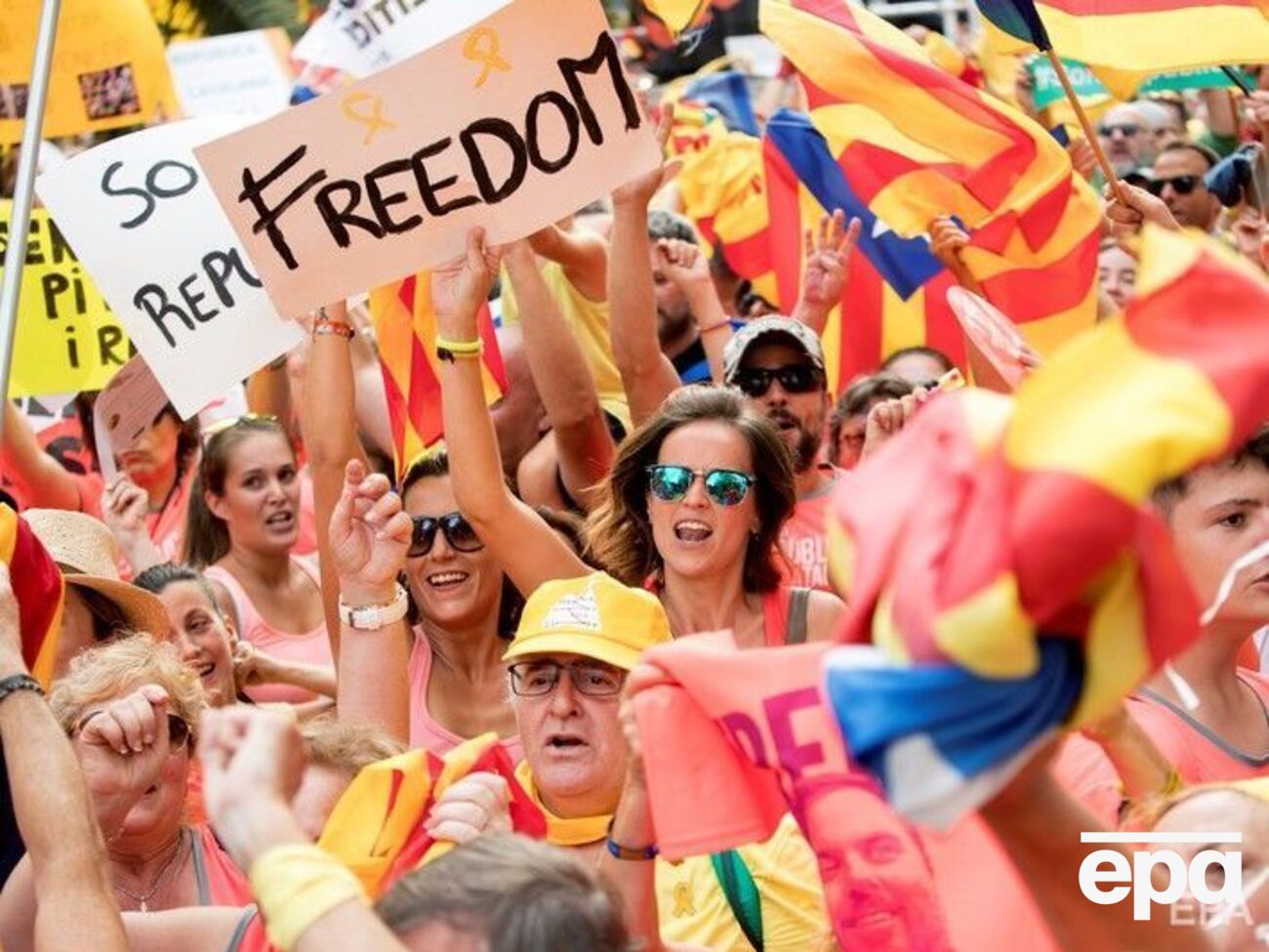 Учасники ходу вимагали незалежності Каталонії