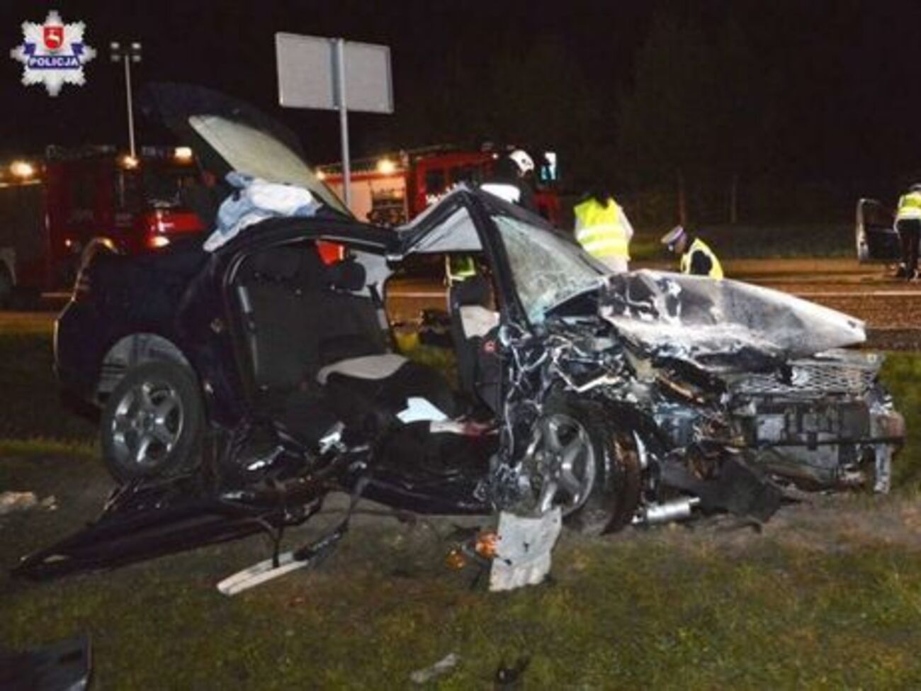 11 вересня біля польського міста Томашева зіткнулося два українські автомобілі