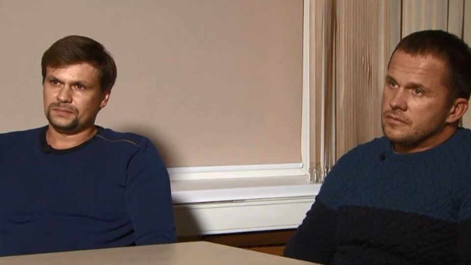 Боширов и Петров дали интервью Симоньян