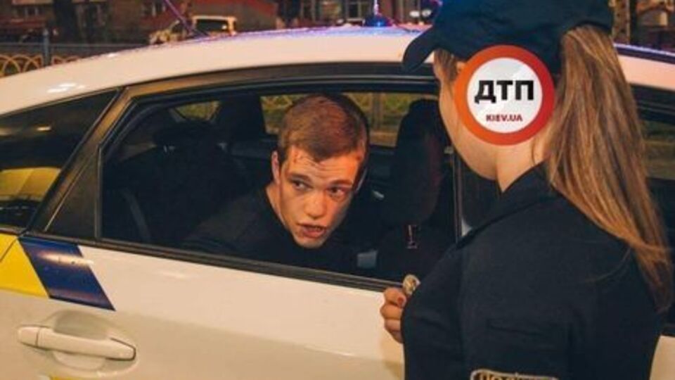 23-річного водія затримали через деякий час після аварії