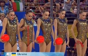 Украинские спортсменки получили 21,400 баллов за свое выступление