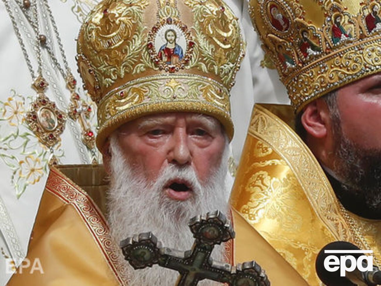 Патриарх Филарет: Нельзя будет вычеркнуть из истории то, что именно Порошенко удалось добиться автокефалии для украинской церкви