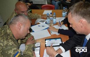 Наев и Хуг обсудили восстановление инфраструктуры Донбасса