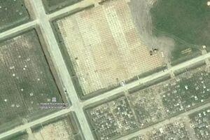 На снимке со спутника видны масштабы нового захоронения в Колпино