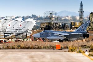 Российские военные возвращались на авиабазу Хмеймим