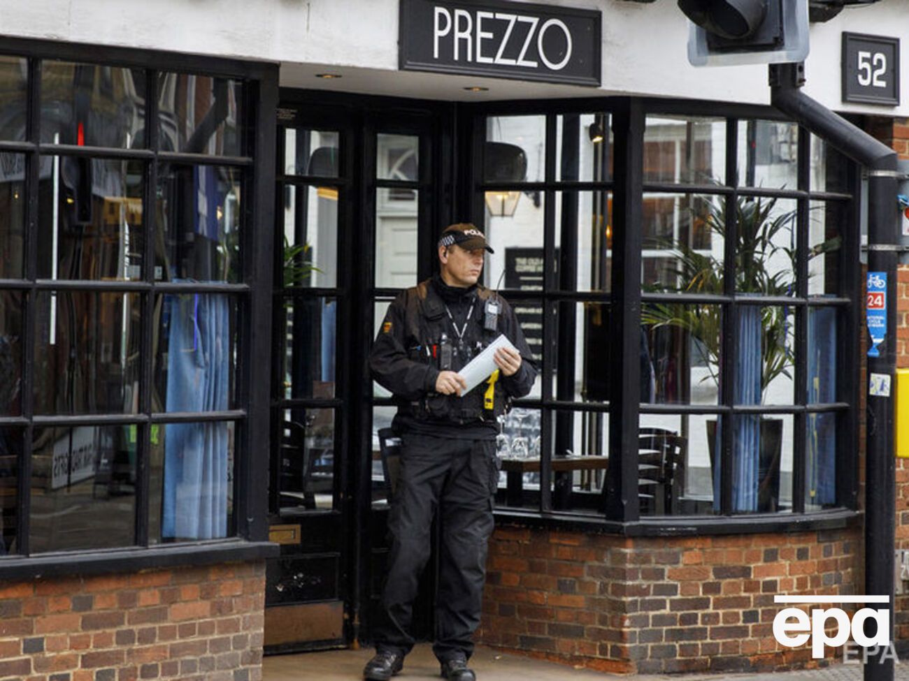 Ресторан Prezzo до сих пор оцеплен