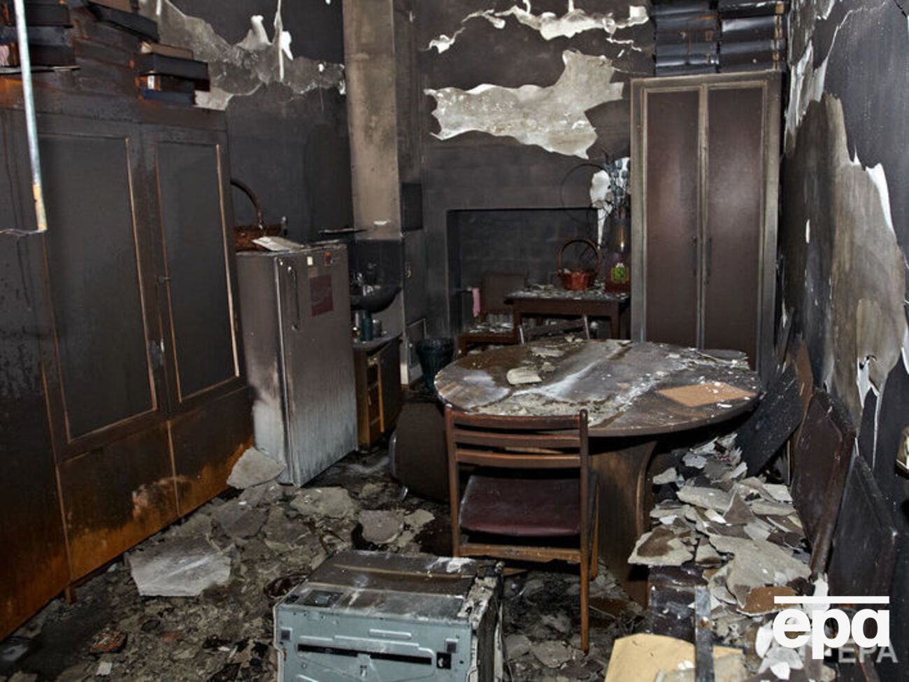 Під час штурму в будівлі ОДА виникла пожежа